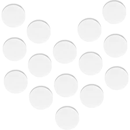 KICHOUSE 500pcs Anti-spill Cup Paper Films Round Sealing Pads for Beverage Cups Paper Covers Suitable for Dessert Shops and Home Use