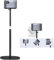 INMOZATA Projector Stand Floor Projector Mount Height Adjustable 90cm to 135cm with 360° Rotatable Compatible with Projector, Camera, Webcam for Home & Office & Outdoor