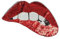 Sewing Supplies, 1pc Large Red Lips Patches Iron On Patches Or Sew on for Clothing Glitter Sequin Embroidered Red Sequins Lip Patch DIY Motif Embroidered Applique Craft