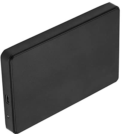 Disque dur 2,5 - Boîtier mobile IDE portable parallèle pour disque dur avec indicateur LED, prise et traction à chaud, matériau ABS durable, démontage facile