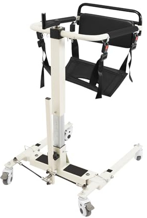 Pepe patientenlifter,Patientenlift-Transferstuhl,Tragbarer Patientenlift-Rollstuhl Lenden- und Rückenstütze, Lift-Transferstuhl für Auto, Bett