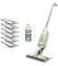 Shark VacMop 2-in-1 Cordless Hard Floor Vacuum Spray Mop Starter Kit, Quick Lightweight Cleans, Wipes Away Messes, 6x Disposable Pad Refills, 355ml Multi-Surface Floor Cleaner, Lime Green, VM200UKGN