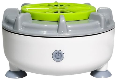 Centrifugadora De Frutas - Cuenco De Verduras Portátil - Máquina De Limpieza Eléctrica Automática Purificador De Alimentos Para Uso Diario Escurridor De Carne Cocina Hogar Cocinar Aire