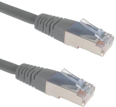kenable Cat6A SSTP LSZH RJ45 Network Ethernet Patch 10 Gigabit Cable 3m Grey [3 metres]