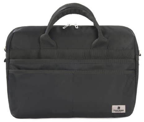 Tucano Shine Nylon-Laptoptasche für Apple MacBook Pro und Ultrabook 38,1 cm (15 Zoll) schwarz