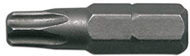 BLISTER DE 125 PUNTAS TAMPER TORX TT-15 25 MM MASTERBIT