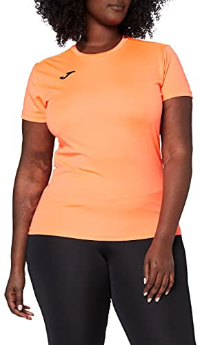 Joma Camiseta Deportiva Manga Corta Mujer , 6XS - 3XL - Mantiene Seco el Contacto con el Cuerpo, Ideal para Running o Gym - Combi
