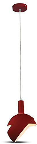VTAC Pendelleuchte Hängeleuchte, rot