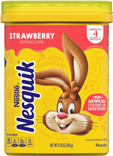 Nesquik Mezcla de bebida en polvo de fresa 9.38 oz