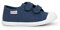 Pisamonas Zapatillas Niños Lona Cinta Adhesiva Talla 25 Color Azul Oscuro