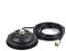 UAYESOK So239 - Soporte magnético para antena de radio, 115 cm de diámetro, para antena de radio CB HF VHF UHF con cable coaxial RG58 de 5 m, enchufe PL-259 para coche, autobús, taxi, camión