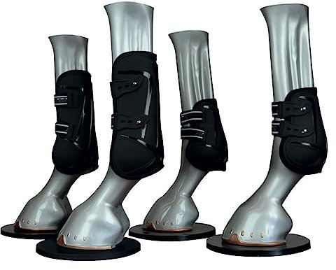 Horses PRO-Quick Soft Soft M Reitschutz-Set für Pferde, weich und strapazierfähig, maximaler Schutz vor Verletzungen und Schnitte