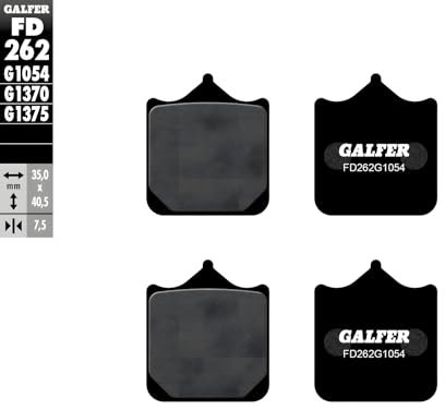 Bremsbeläge Galfer FD262G1054 Semi-Metall vorne für Husqvarna SM R, SWM GM Gran Milano Turismo Derbi 659 Mulhacen GPRacer KTM Duke SMR RR Supermoto Bj. 2003-2023