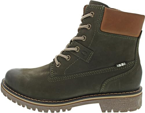 camel active Leder Schnürstiefel mit warmem Wollfutter 38 38