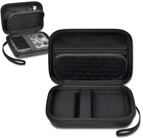 Carrying Case for Anbernic RG35XX RG353V RG353VS Protective Cover Handheld Game Console Case Bag Portable Hard Travel Carry Bag Retro Game Travel Storage Holder Accessories