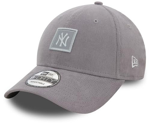 New York Yankees Cord Patch 9Forty Grey Grey