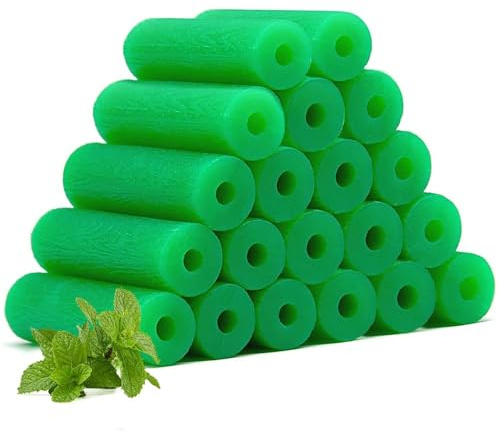 20 Chewies Aligneur, Réutilisables Dentaires Gouttière Alignement | Chompers mâcher, menthe verte, lavable, aide insertion, silicone souple, pratique hygiénique, portable, odorless