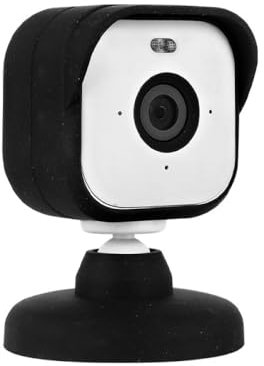 Cover For Blink mini 2, Silicone Dustproof Protective Case, Camera Outdoor Anti-Scratch Protective Cover,Home Security System accessories (Black)