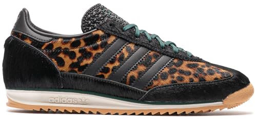 adidas SL72 Womens Shoes, Black Leopard Green, 5 UK