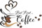 THXFUNAREA Wandtattoo Wandaufkleber Kaffee Zeit But First Coffee Cappuccino Wandsticker Wanddeko für Küche Esszimmer