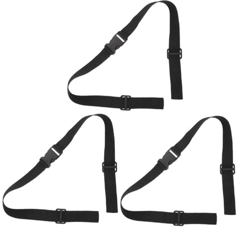Vaguelly 3stücke Verstellbarer Brustgurt mit Schnellverschluss für Rucksack-brustgurt Passend für Reisen und Outdoor-aktivitäten aus Leichtem Outdoor-gewebe Einfach zu Reinigen