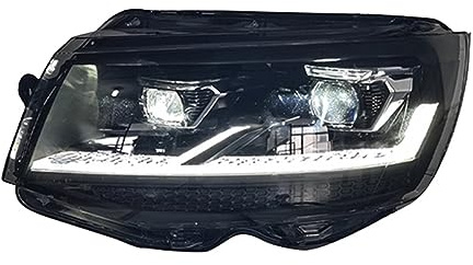 Autozubehör, kompatibel for VW Multivan, LED-Scheinwerfer 2016–2020, VW T6 Caravelle, Scheinwerfer, DRL, dynamischer Blinker, Fernlichtprojektor