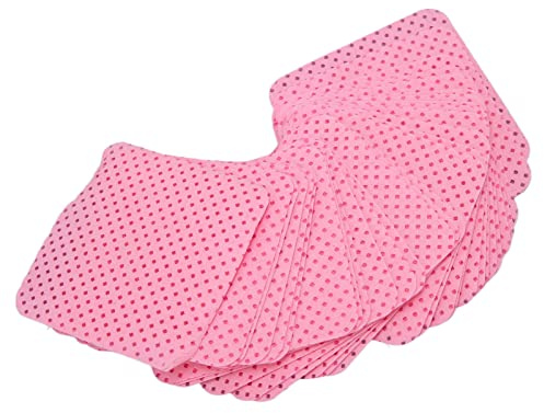 Generic 1000 Stück Fusselfreie Nagellackentferner-Pads, Weiche Wimpernkleber-Reinigungstücher für Nail Art, Nagelstudio, Rosa