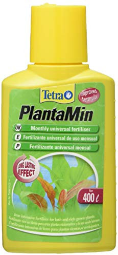 Tetra PlantaMin 100 ml - Fertilizzante Ricco in Ferro per Piante rigogliose e di Un Verde Intenso