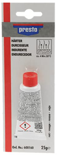presto 600160 Härter rot eblistert 25