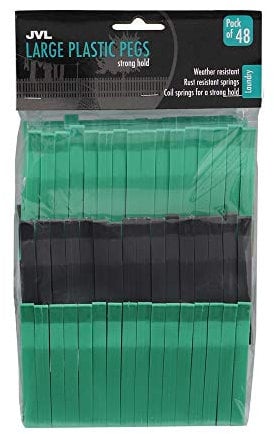 JVL, Set di mollette da bucato, 48 pz.