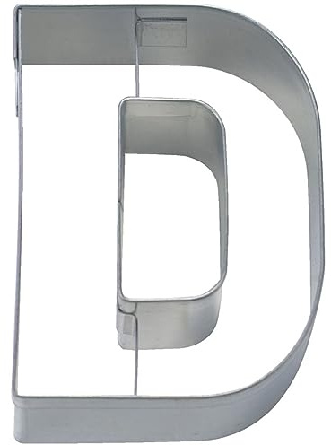 Städter Ausstechform Buchstabe D 6,5 cm Edelstahl