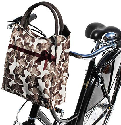 Pilgrim Lenkertasche beige mit Quick-Clip Halterung Fahrradtasche Tasche