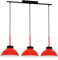 Factor Red / Rot 3 Deckenleuchte Deckenlampe Kronleuchter Hängelampe