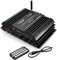 PolarLander Amplificatore Stereo Digitale HiFi Bluetooth a 4 canali Suono Potente Compatibile con Altoparlanti per Computer per Auto Moto