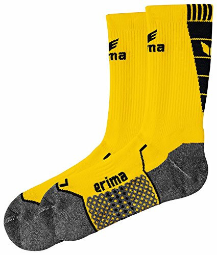 Erima Short Socks Trainingssocken gelbschwarz, 3 (41-43) Ohne Geschlecht