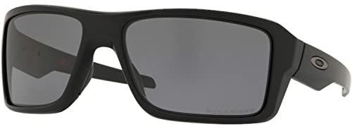 Oakley Double Edge Matte Black Grey Polarized