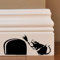 Banksy Rat With Broom Wall Aufkleber Decal Mice Home Skirting Board Komisch by Inspired Walls®