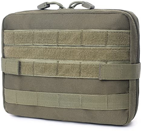TRIWONDER Taktische Hüfttaschen, Militär Gürteltasche, Kompakt und leicht, Molle Beutel, Multifunktional MOLLE EDC Tasche Bauchtasche für Wandern Arbeiten Camping (Grün)
