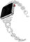 Pulsera de Reloj Compatible con Apple Watch SE 44mm, Brillante Purpurina Metal Brazalete Correas Repuesto Glitter Correa Acero Compatible con iWatch 42mm 44mm 45mm 49mm Serie Ultra 9 8 7 6 5 4 3 2 1