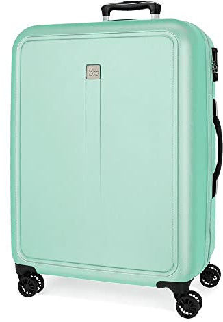 ROLL ROAD Cambogia Valigia grande verde 53 x 78 x 31 cm Rigida ABS Chiusura a combinazione laterale 108 L 4,76 kg 4 ruote doppie