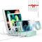 SooPii 60W/12A Estación de Carga de 6 Puertos, PD 20W USB C Carga rápida para lPhone 14/13/12, 2 en 1 i Watch Holder, 6 Cables Cortos incluidos para teléfonos, tabletas y Otros, Blanco