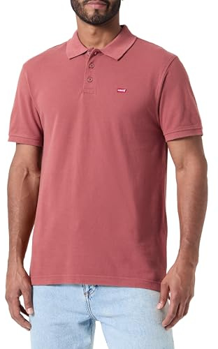 Levi's Men's Housemark Polo Shirt, Mahogany, XS
