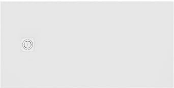 Roca APA017082BC01100 - Plato de ducha extraplano de STONEX® TERRAN, medidas 180 x 70 x 3,3 cm, color blanco textura grava