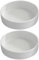2Pcs Brazilian Wood Plant Ceramic, Indoor Desktop Decoration, White Pot Saucer for Hydroponic Tree Stump, Home Decor