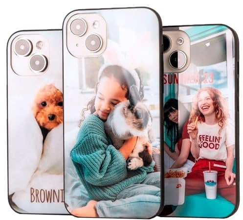 Personaliza tu Funda Compatible con iPhone [EL Artista Eres TÚ] Elige la Que más te guste. Carcasa Personalizable, [Personaliza a Tu a Capa] [Protección contra Caídas] [Elige tu Favorita]