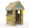 Wickey Spielhaus Cottage - Kinderspielhaus aus Holz, Gartenhaus für Kinder, extrem witterungsbeständig - aus kesseldruckimprägniertem Massivholz - Pastellblau