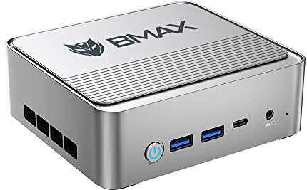 Bmax B3 Plus Mini PC 11th Gen 4-Core N5095 16GB RAM/512GB Triple-Display Push-Pull Cover Mini Computer