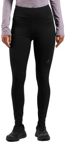 Odlo Zeroweight Warm Lauftight Damen schwarz - Black M