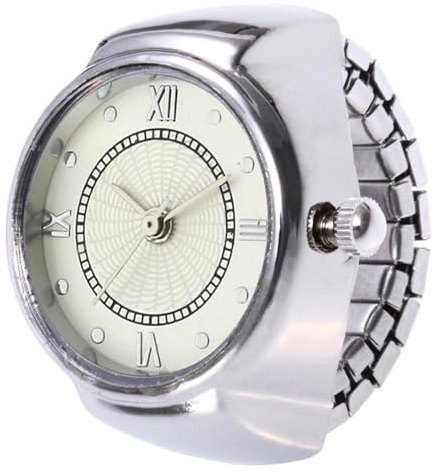 Klockring,Klockring liten bärbar Creative Ring Watch | Ringklocka för kvinnor Party Date Semester Firande Eller Daglig Klädsel Jul Födelsedag