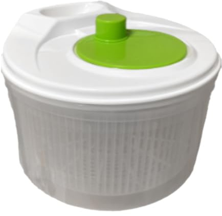 COOK CONCEPT Ergonomische Salatschleuder Leicht zu reinigen 22,5 cm | Salatschleuder, Schleudermechanismus, ergonomisch, abnehmbar, leicht zu reinigen, modernes Design, 22,5 cm